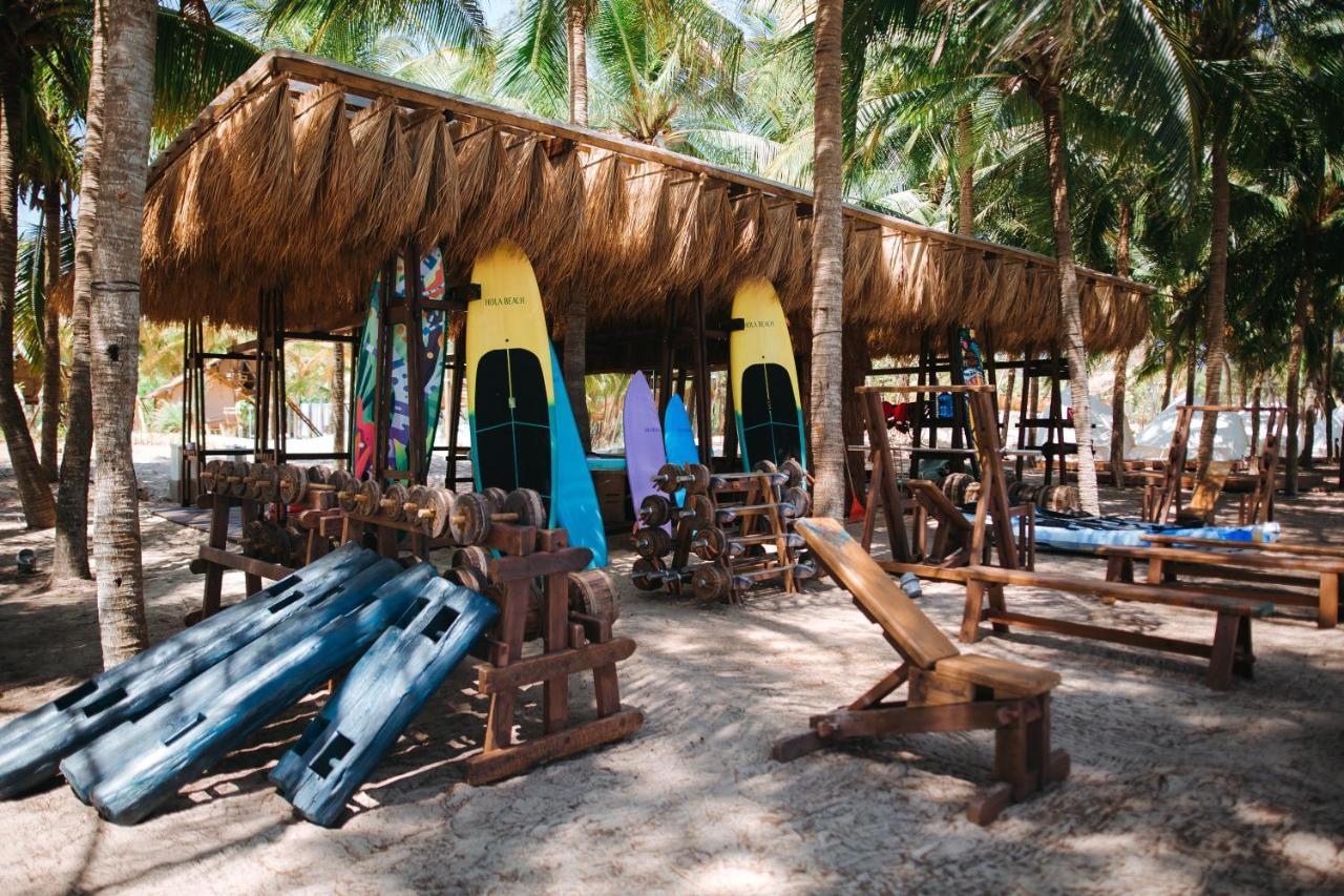 Hola Beach - Beach Club & Eco Glamping Resort Ke Ga Esterno foto
